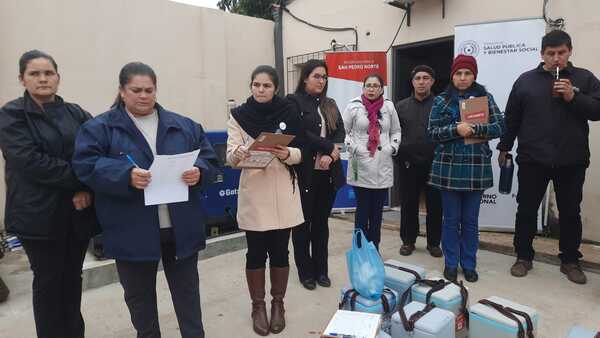 Intensifican campaña de vacunación invierno en San Pedro mediante jornada denominada “Día D” - .::RADIO NACIONAL::.