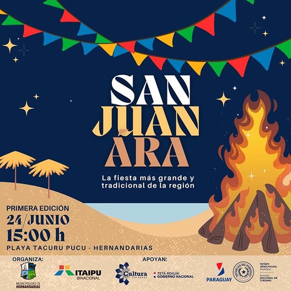 Seis municipios de Alto Paraná preparan atractivos para San Juan Ára en Hernandarias | DIARIO PRIMERA PLANA