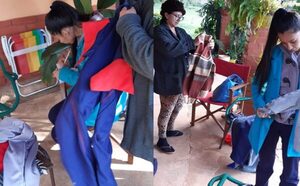 Organizan campaña solidaria para juntar abrigos en Yhacá - Noticiero Paraguay