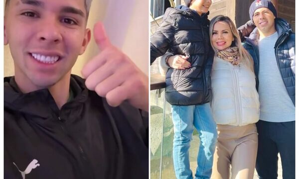 (VIDEO)Julio Enciso sorprendió con un saludo a Nachito Rodríguez