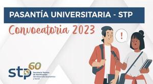 STP publica lista de preseleccionados para Pasantía Universitaria