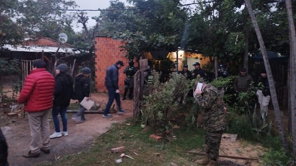 Allanamientos en Asunción: Detienen a cuatro sospechosos de la muerte de joven en Villa Elisa - trece
