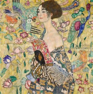 “Dama con Abanico”, la obra de Klimt, se subastará  por unos 80 millones de dólares. - Mundo - ABC Color