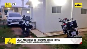 Video: Usan albergue de hospital como hotel  - ABC Noticias - ABC Color