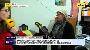 Video: Implementarán controles con detectores manuales de metales - ABC Noticias - ABC Color