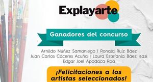 Primera edición del concurso de pintura mural “Explayarte” ya tiene a sus ganadores