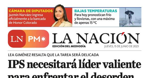 La Nación / LN PM: edición mediodía del 15 de junio
