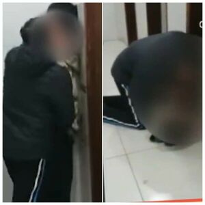 Diario HOY | VIDEO| Estudiante golpea brutalmente a otro en el baño de un colegio
