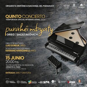 OSN presentará “Purahéi mbyaty” con maestros argentinos de prestigio internacional - .::Agencia IP::.