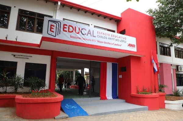 La ANR inaugura el programa Educal en seccional de Asunción - ADN Digital