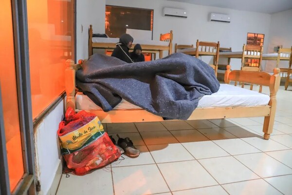 PERSONAS SIN HOGAR SON ASISTIDAS EN EL ALBERGUE TRANSITORIO DE INVIERNO
