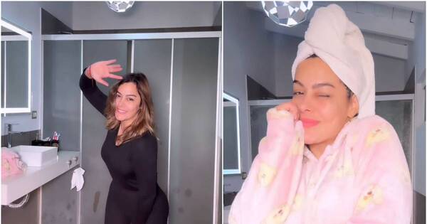 La Nación / Larissa Riquelme mostró su “ritual” para bañarse en épocas de frío
