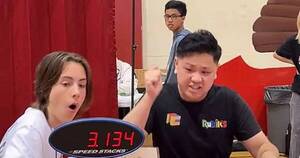 La Nación / Viral: un joven resolvió el cubo de Rubik en 3 segundos y rompió  récord