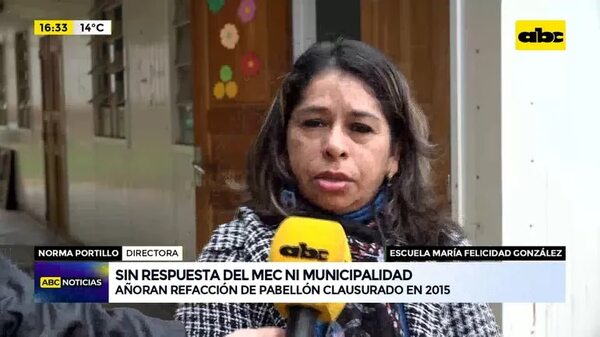 Video: Añoran refacción de pabellón clausurado en 2015 - ABC Noticias - ABC Color