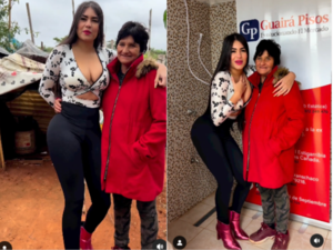 (VIDEO) Laurys Dyva lo hizo una vez más: Le construyó un baño decente a ña Ñeca
