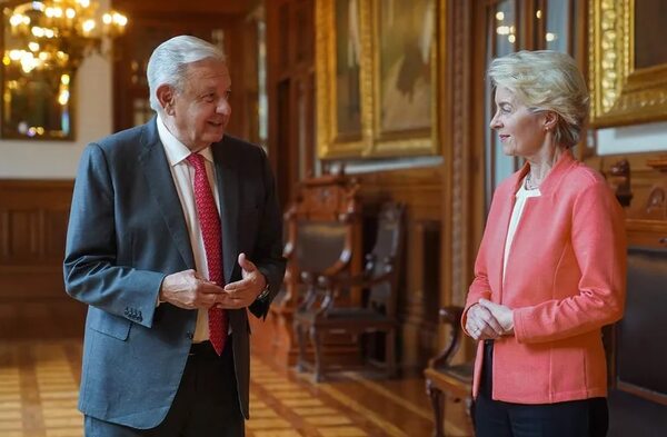 López Obrador y Von der Leyen dialogan y relanzan la relación bilateral entre México y UE - Mundo - ABC Color