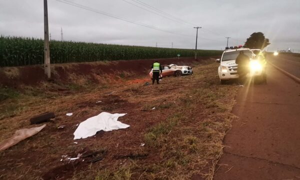 Fatal accidente en Minga Porã