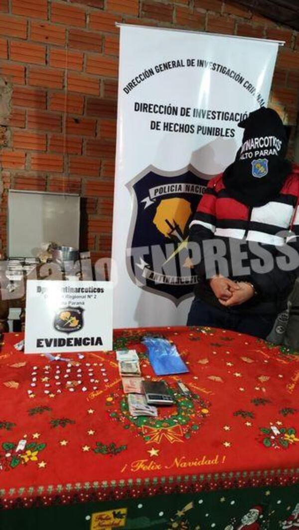 Detienen a un microtraficante con cocaína en allanamiento nocturno en Minga Guazú – Diario TNPRESS