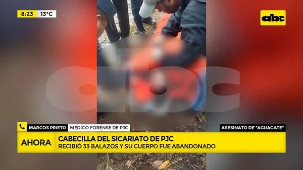 Video: Asesinaron a sicario Marcio Sánchez, alias “Aguacate” - ABC Noticias - ABC Color