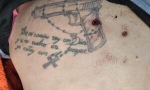 Tatuaje de Aguacate sirvió para reconocerlo: “En mi camino voy con Dios”
