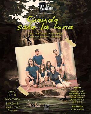 Este sábado se estrena la obra teatral “Cuando sale la luna” en el Espacio E - .::Agencia IP::.