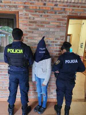 Capturan a sospechosa de crimen en San Pedro del Paraná