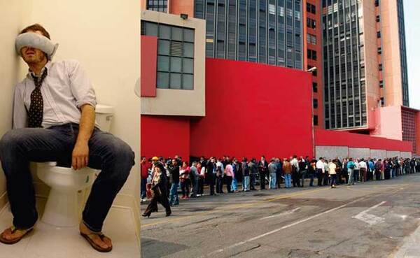 Hombre pierde su trabajo por ir al baño con frecuencia
