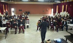 Dictan talleres sobre prevención de la trata a niñas, niños y adolescentes en dos instituciones educativas de Alto Paraná
