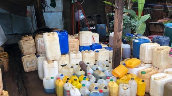 Incautan más de 1.600 litros de combustible contrabandeado - Noticias Paraguay