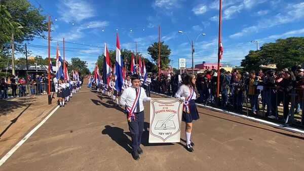 Yby Yaú: colorido desfile en homenaje a héroes del Chaco - Nacionales - ABC Color