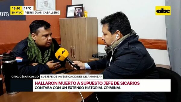 Video: Hallaron muerto a supuesto jefe de sicarios - Crimen y castigo - ABC Color