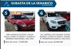 Senabico recauda G. 5 mil millones por bienes del crimen organizado - Política - ABC Color