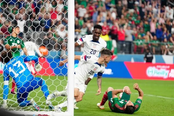 EE.UU. golea 3-0 a México y definirá con Canadá la Liga de Naciones de Concacaf - Fútbol Internacional - ABC Color