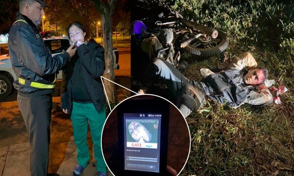 Médica en estado etílico ocasiona violento accidente sobre ruta 02 en Juan E. O’leary – Diario TNPRESS