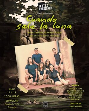 Este sábado se estrena la obra teatral “Cuando sale la luna” en el Espacio E
