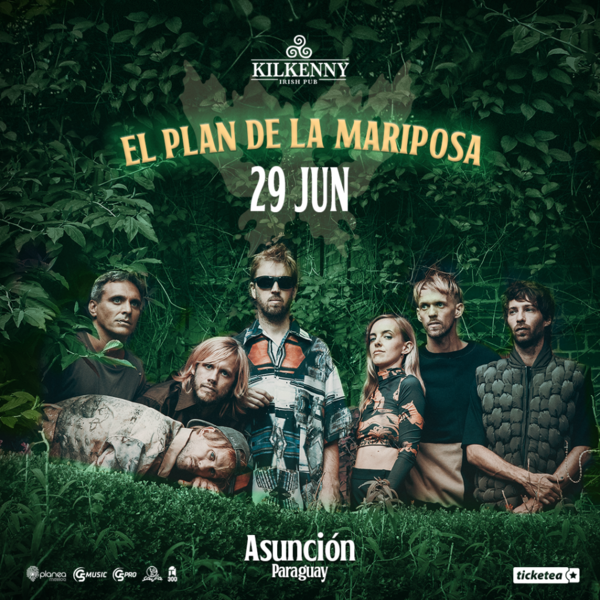 El Plan de la Mariposa sonará en Asunción en el marco de su gira 2023 - .::Agencia IP::.