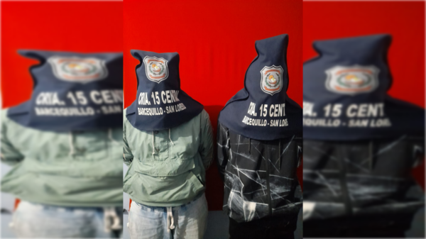 Robaron moto de un Shopping, cayeron en control policial y quedaron apresados