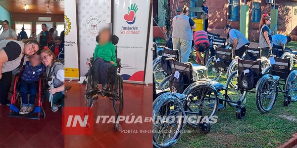 MÁS DE 250 PERSONAS NECESITAN SILLAS DE RUEDAS EN ITAPÚA - Itapúa Noticias
