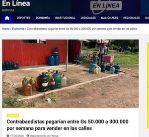 Revelan cuánto se pagaría a la Policía y Fiscalía para contrabandear combustible
