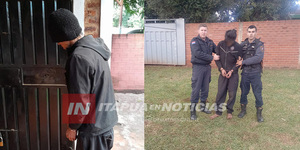 POR ENÉSIMA VEZ FUE DETENIDO MALVIVIENTE CON FRONDOSOS ANTECEDENTES - Itapúa Noticias