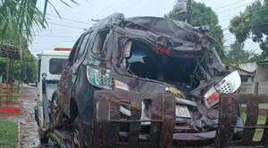 El exdiputado Carlos Portillo sufrió un accidente rutero en Caaguazú - Noticiero Paraguay