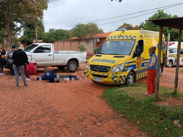 Luque: Adolescente de 16 años falleció tras chocar contra una camioneta