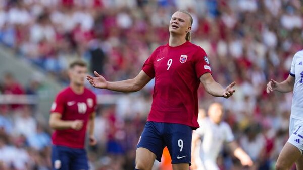 Noruega y Erling Haaland sufren una impensable remontada