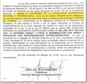 Justicia beneficia con  indemnización millonaria a firma suspendida por Dinac - Política - ABC Color
