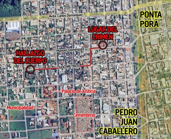 Localizan en el centro de PJC la casa donde vivía y fue asesinado Aguacate - Policiales - ABC Color