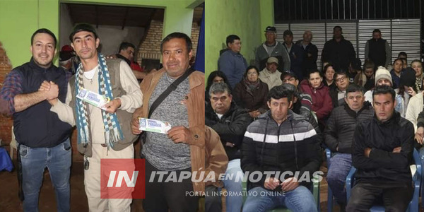 GABRIEL PANIAGUA SE DESTACA EN CAMBYRETÁ Y SUMA ADHERENTES A DIARIO - Itapúa Noticias