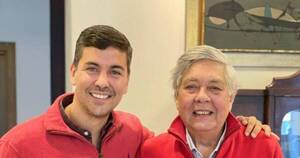 La Nación / Santiago Peña celebra el Día del padre dedicando unas emotivas palabras