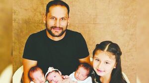 “Los trillizos me convirtieron en un superpapá”
