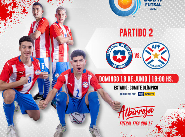 Paraguay y Chile se miden en el COP - APF