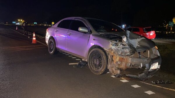 Un ciclista muere al ser atropellado por un automóvil en Caaguazú